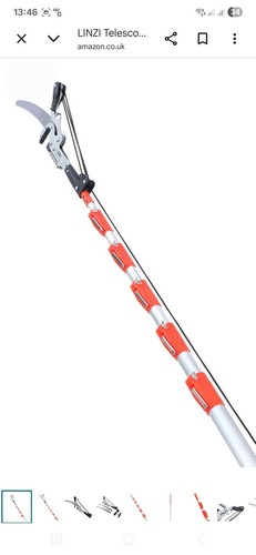 Telescopic tree pruner - pruner, 350mm