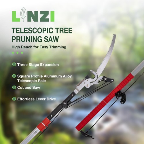 Linzi telescopic tree pruner - telescopic,