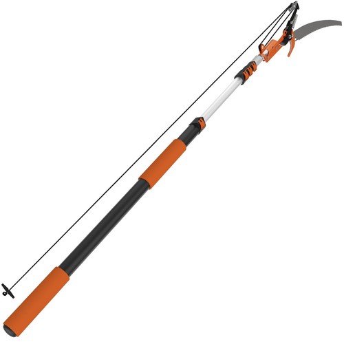 Telescopic tree pruner - tree, pole